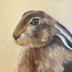 Mr Harvest Hare - Hare Art Print
