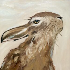 Mr Brown Hare - Hare Art Print