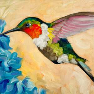 Hummingbird - Tiny Dancer No.2 - Bird Art Print