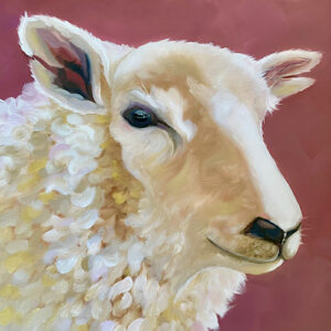 Sheep - Flo, Little Norfolk Farm - Art Print